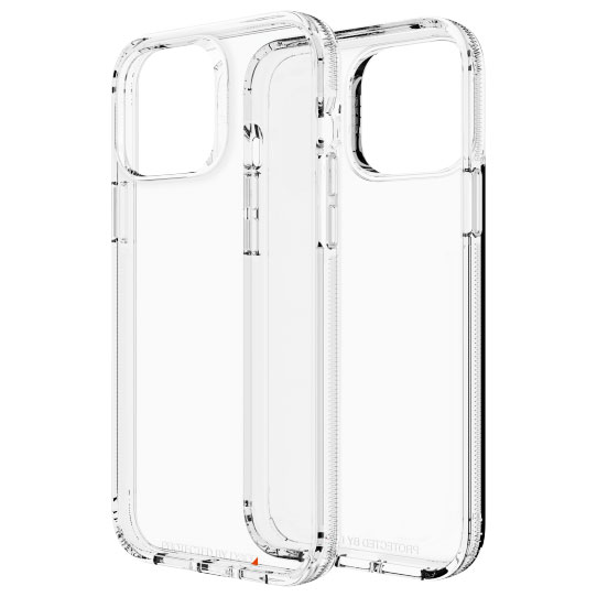 Oryginalne etui od marki Gear4 z serii Crystal Palace dla iPhone 13 Pro Max, przezroczyste